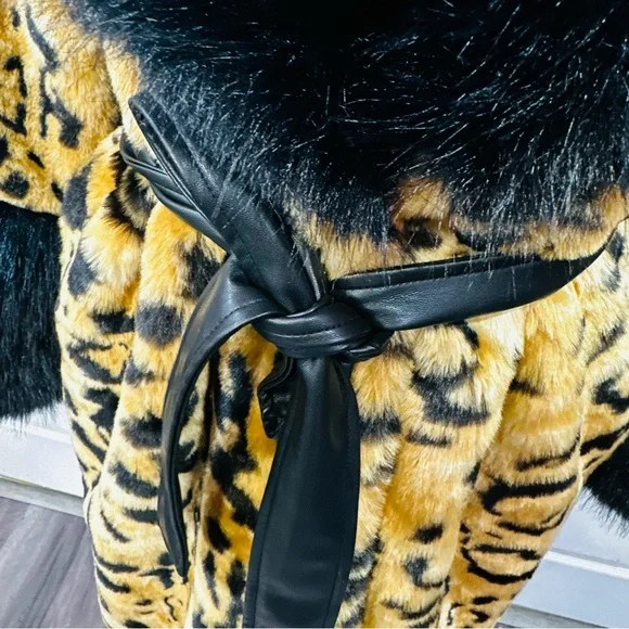 Fashion Nova Dakota Leopard Fur Maxi Coat - Leopard - Picture 7 of 16